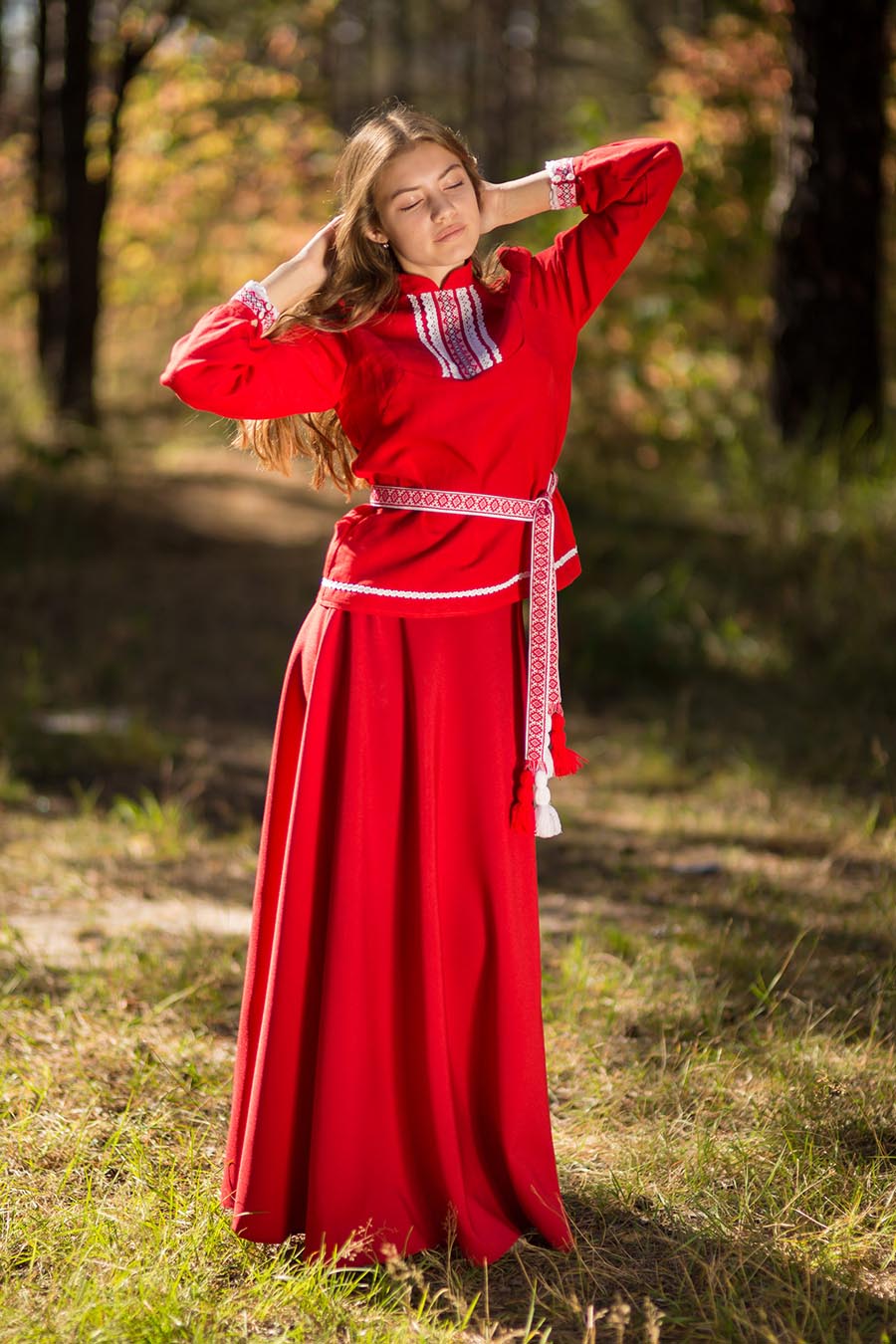 Underwear Women in Slavic costumes in Sonnam